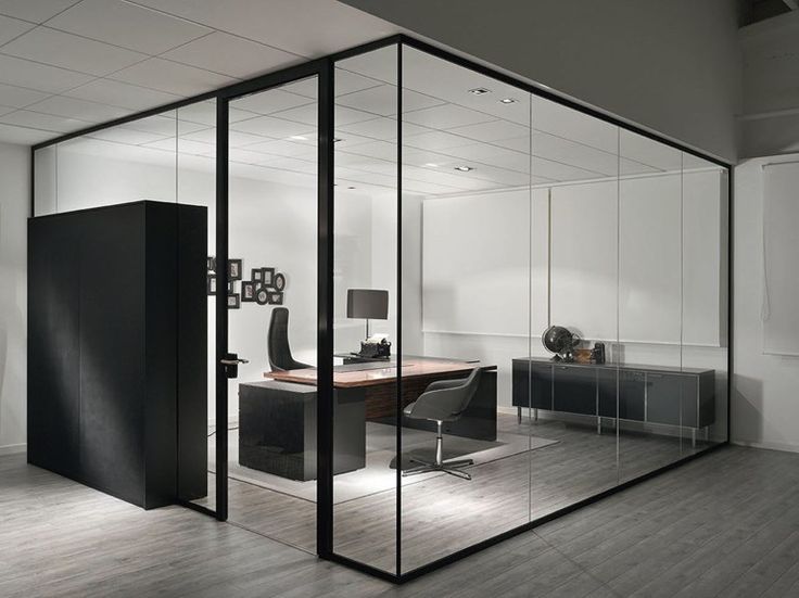 Glass partition